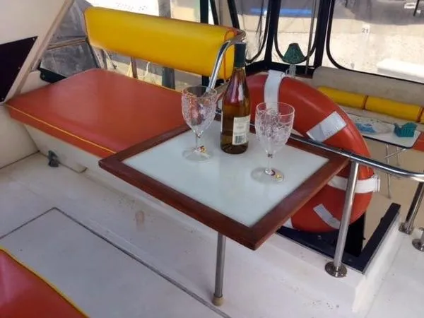 Slide: The Image of Sea Ray 410 Aft Cabin MY 1987 - 7