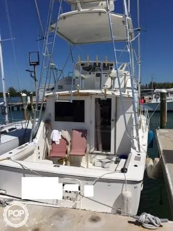 Slide: The Image of Bertram 33 Flybridge Cruiser 1990 - 4