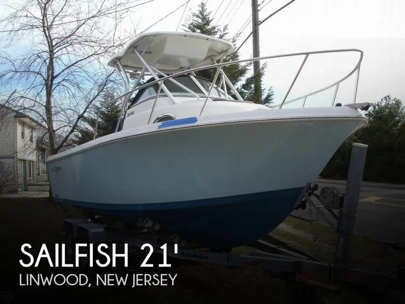 Slide: The Image of Sailfish 218 WAC - Walk Around Cuddy 2006 - 0