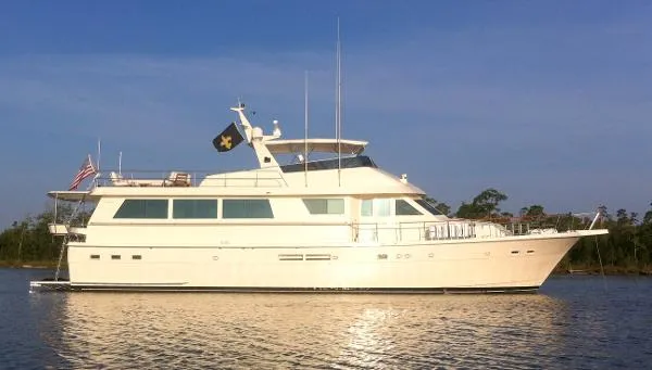 Slide: The Image of Hatteras 70 Motor Yacht 1989 - 1