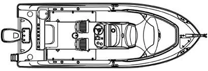 Slide: The Image of Boston Whaler 240 Outrage with Trailer 2005 - 5