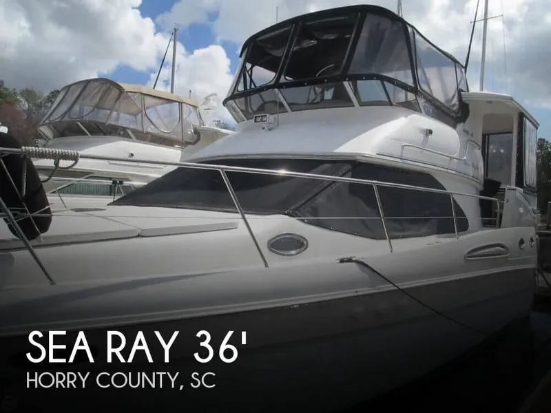 Slide: The Image of Sea Ray 380 Aft Cabin 2000 - 0