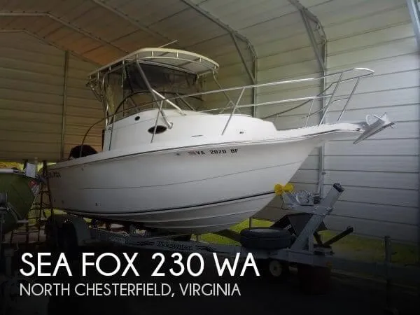Slide: The Image of Sea Fox 230 WA 2005 - 0