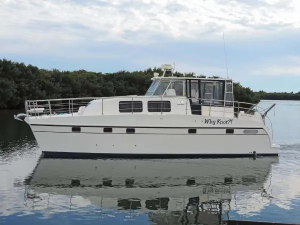 Slide: The Image of Endeavour Catamaran 38 Trawler Cat 38 Power Cat 38 2004 - 1