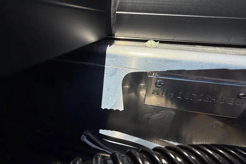 Slide: The Image of 2026 Viaggio X22Q vehicle identification number (VIN) plate close-up. - 34