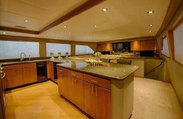 Slide: The Image of Westport Raised Pilot House Cockpit Motoryacht 1993 - 11