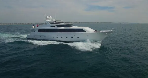 Slide: The Image of Westport Raised Pilot House Cockpit Motoryacht 1993 - 4