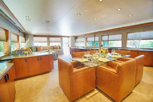 Slide: The Image of Westport Raised Pilot House Cockpit Motoryacht 1993 - 7