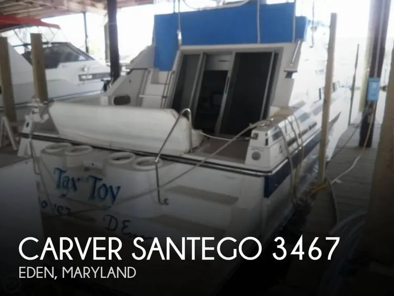 Slide: The Image of Carver Yachts Santego 3467 1990 - 0