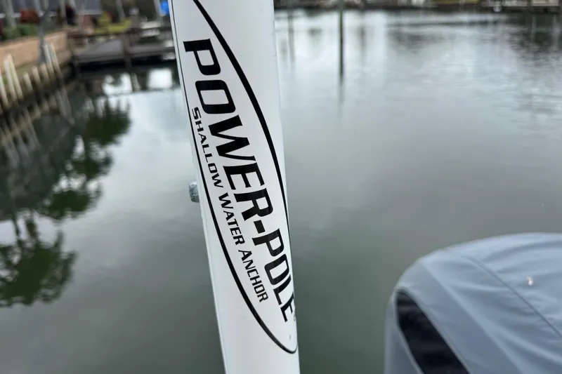 Slide: The Image of Power-Pole shallow water anchor on 2022 Grady-White 251 Coastal Explorer boat. - 51