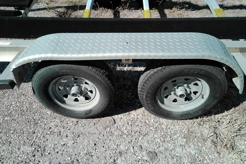 Slide: The Image of Trailer wheels with metal fender, Pathfinder 2200 T, 2016 model. - 27
