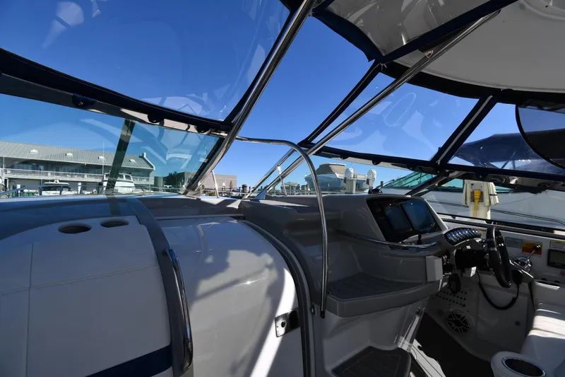 Slide: The Image of Interior view of a 2008 Formula 400 Super Sport boat. - 11