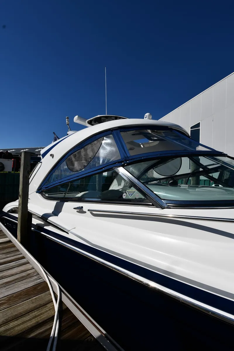 Slide: The Image of 2008 Formula 400 Super Sport boat at dock. - 3