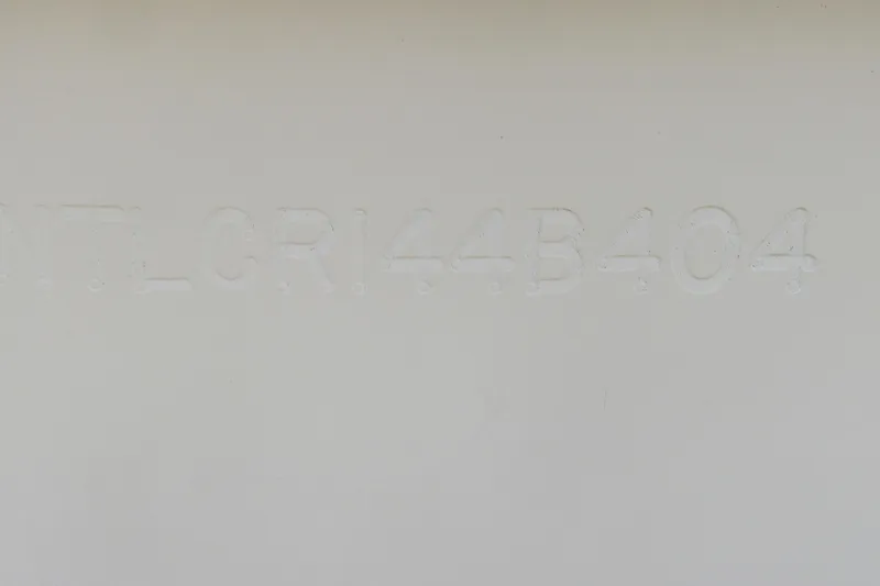 Slide: The Image of Hull identification number on 2004 Grady-White Seafarer 228 boat. - 11