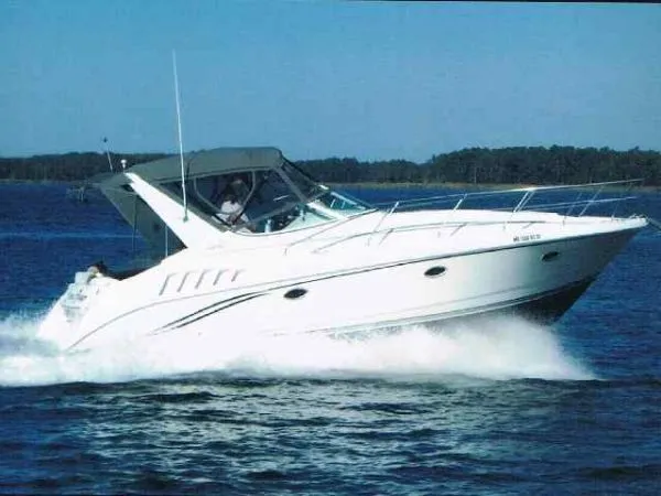 Slide: The Image of Silverton 361 Express Mid Cabin 1996 - 3