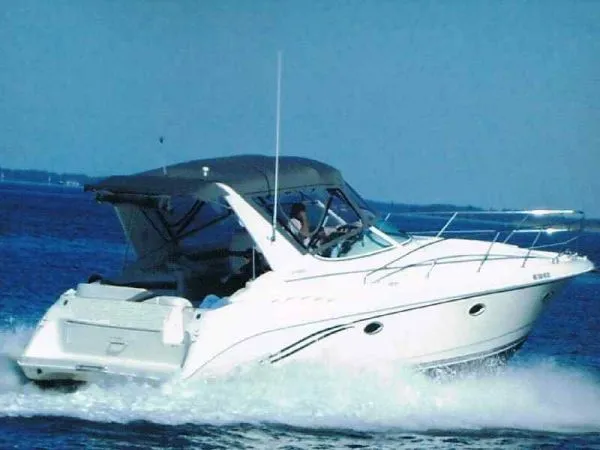 Slide: The Image of Silverton 361 Express Mid Cabin 1996 - 4