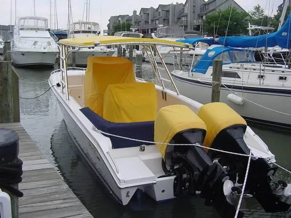 Slide: The Image of Monza 34' Custom Center Console 2003 - 4