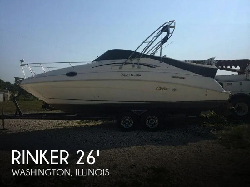 Slide: The Image of Rinker 266 Fiesta Vee 1999 - 0
