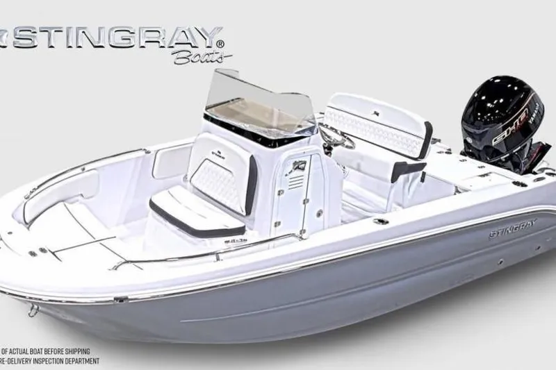 The Image of 2026 Stingray 173 CC boat with sleek design and modern features. - 1