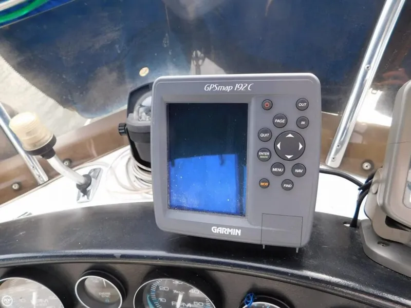 Slide: The Image of Carver Yachts 3207 Aft Cabin 1989 - 8