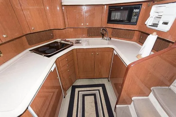 Slide: The Image of Sea Ray 420 Aft Cabin 1998 - 10
