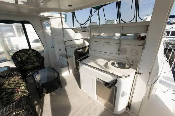Slide: The Image of Sea Ray 420 Aft Cabin 1998 - 4