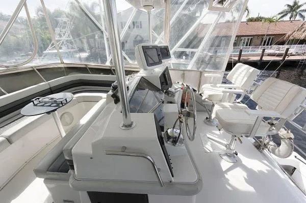 Slide: The Image of Trojan 14 Meter Flybridge 1989 - 4
