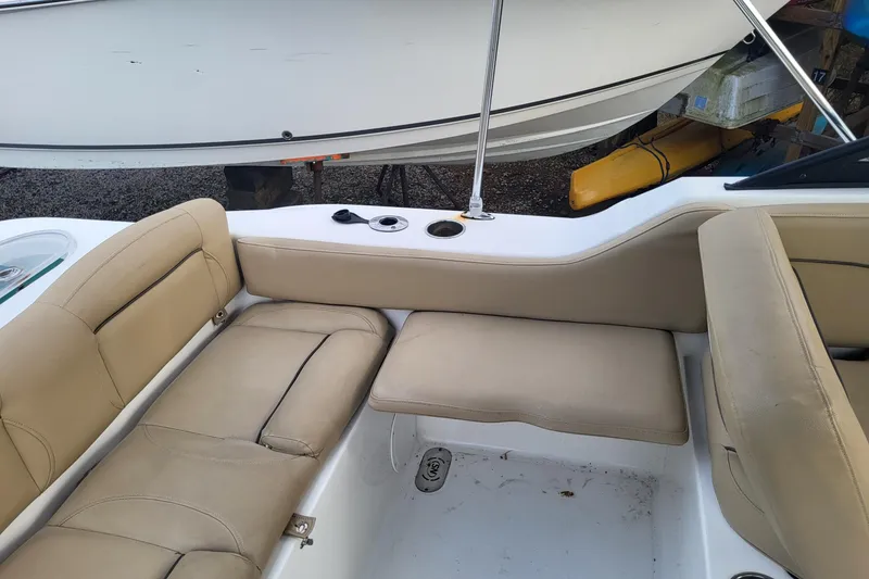 Slide: The Image of Yamaha display showing trip data for 2018 NauticStar 2302 Legacy boat. - 5