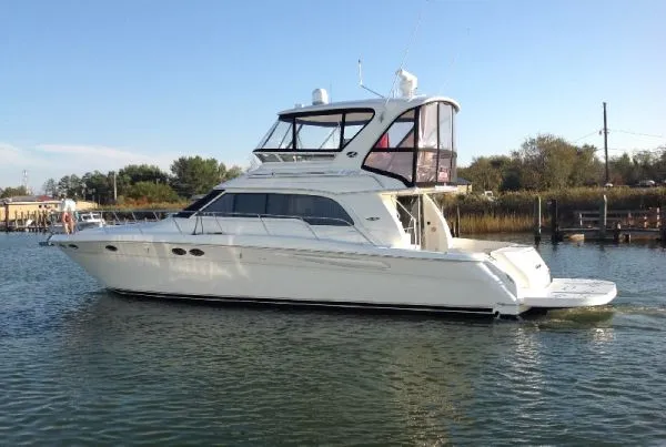 Slide: The Image of Sea Ray 480 Sedan Bridge MD 2002 - 0