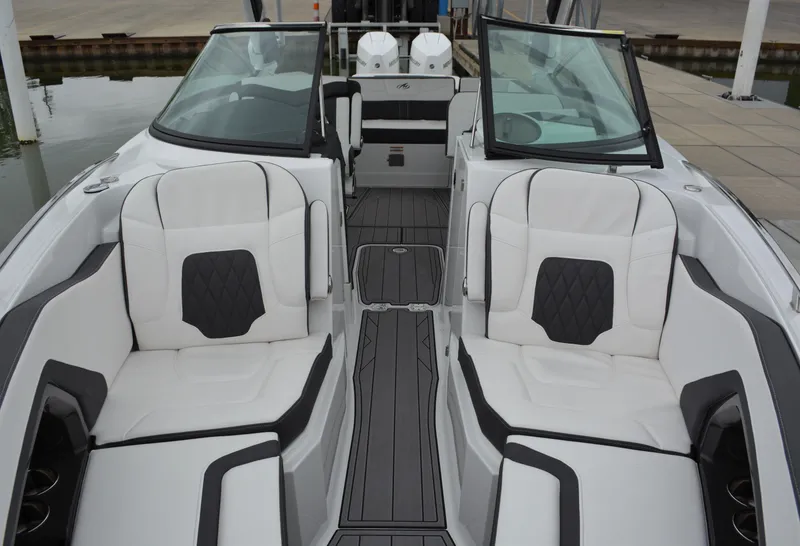 Slide: The Image of Interior of 2023 Monterey 305SS Super Sport boat. - 24