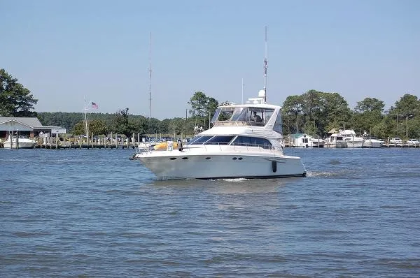 Slide: The Image of Sea Ray 480 Sedan Bridge 1999 - 1