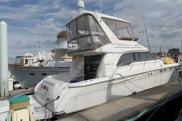 Slide: The Image of Sea Ray 480 Sedan Bridge 1999 - 2