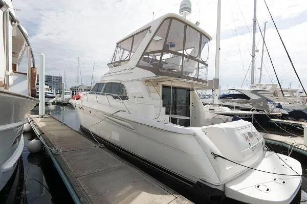 Slide: The Image of Sea Ray 480 Sedan Bridge 1999 - 3