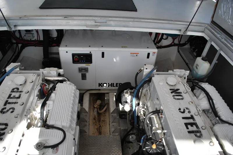 Slide: The Image of Engine room of 2019 Newton 53 dive boat with Kohler generator. - 10