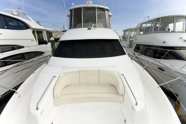 Slide: The Image of Silverton 453 Motor Yacht Fully Glass Enclosed 1999 - 8