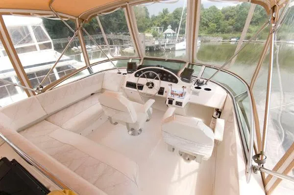 Slide: The Image of Bayliner 4087 Aft Cabin Motoryacht 1999 - 1