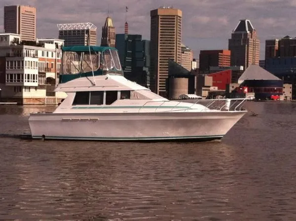 Slide: The Image of Mainship 35 Convertible MD 1993 - 0