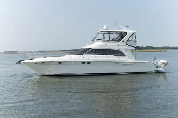Slide: The Image of Sea Ray 480 Sedan Bridge 2003 - 2