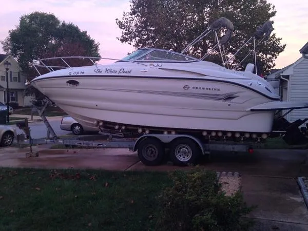 Slide: The Image of Crownline Boats CR 250 with Trailer 2004 - 3