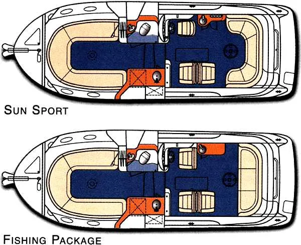 Slide: The Image of Sea Ray 280 Sun Sport 2000 - 10