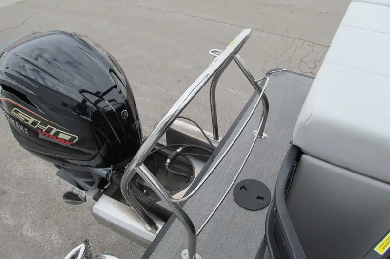 Slide: The Image of 2023 Godfrey Sweetwater 2286 C pontoon boat with Yamaha VMAX engine. - 16