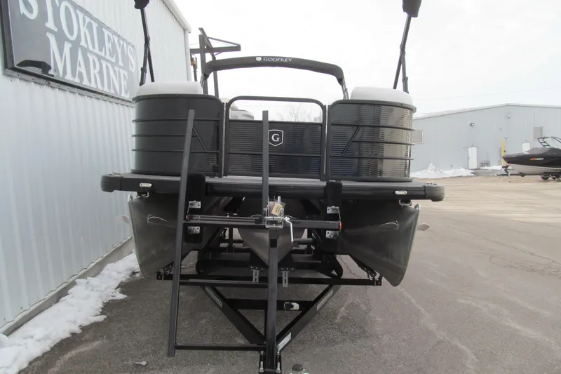 Slide: The Image of 2023 Godfrey Sweetwater 2286 C pontoon boat at Stokley's Marine dealership. - 3