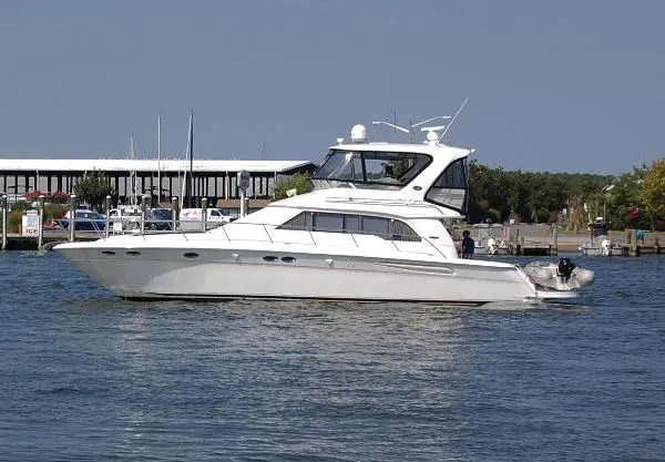 Slide: The Image of Sea Ray 480 Sedan Bridge 2003 - 0
