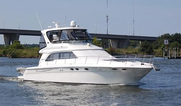 Slide: The Image of Sea Ray 480 Sedan Bridge 2003 - 1