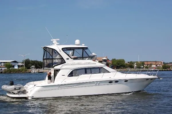 Slide: The Image of Sea Ray 480 Sedan Bridge 2003 - 2