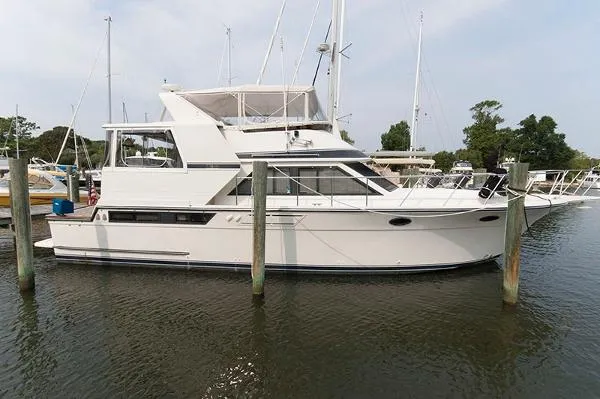 Slide: The Image of Californian 48 Cockpit Motor Yacht 1988 - 0