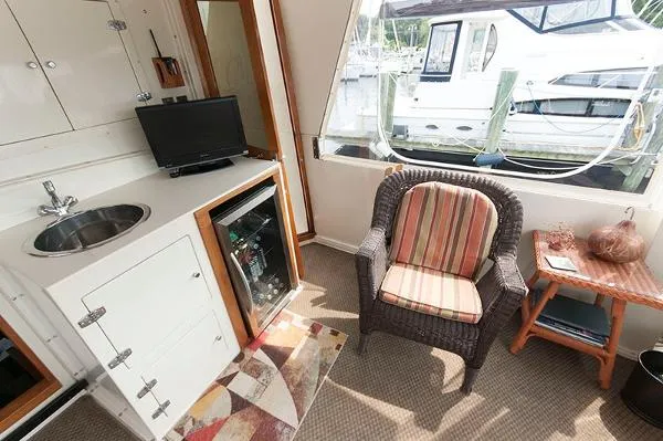 Slide: The Image of Californian 48 Cockpit Motor Yacht 1988 - 6