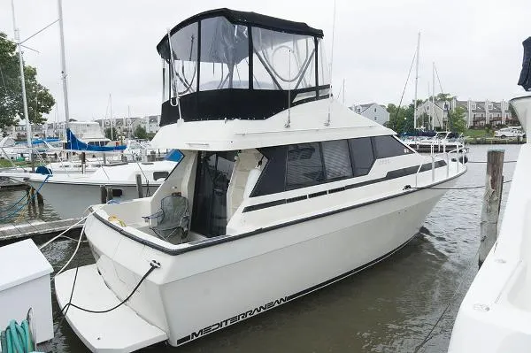 Slide: The Image of Mainship 35 Mediterranean Convertible 1988 - 0