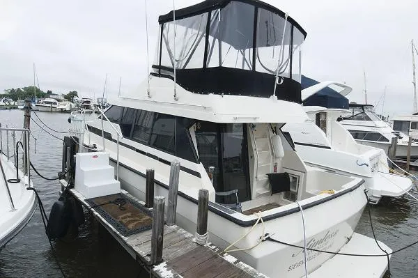 Slide: The Image of Mainship 35 Mediterranean Convertible 1988 - 1