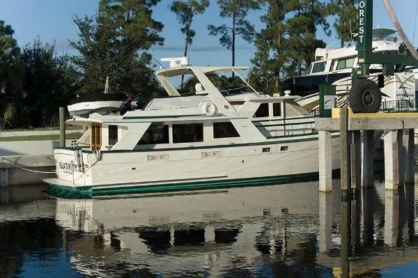 Slide: The Image of Tollycraft 61 Pilothouse 1988 - 1